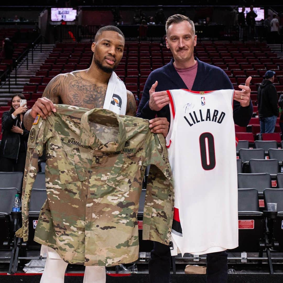 デイミアン・リラードさんのインスタグラム写真 - (デイミアン・リラードInstagram)「Big TBT ... (still quarantined)」4月3日 5時34分 - damianlillard