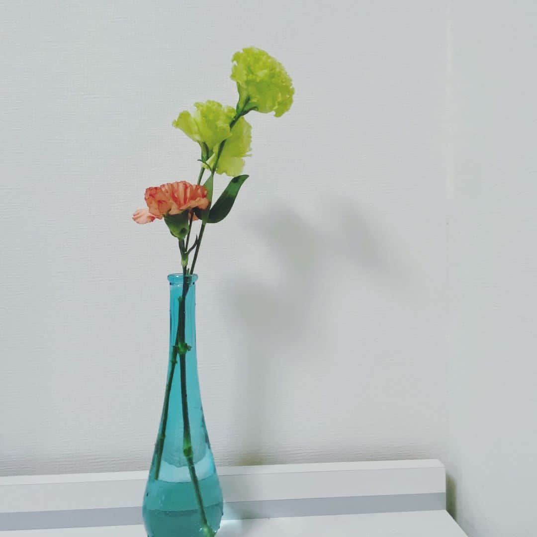 大原優乃さんのインスタグラム写真 - (大原優乃Instagram)「新しく買ってた花瓶💐 また一つ趣味が増えた。 撮影で頂いたお花を生けて☺︎ お花がある生活ってとっても幸せだなぁ。」4月3日 18時02分 - yuno_ohara