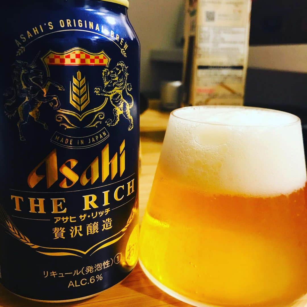 堀井亮佑のインスタグラム：「プライムリッチ的な味。泡立ちよし。　#beer #堀井ビールログ」