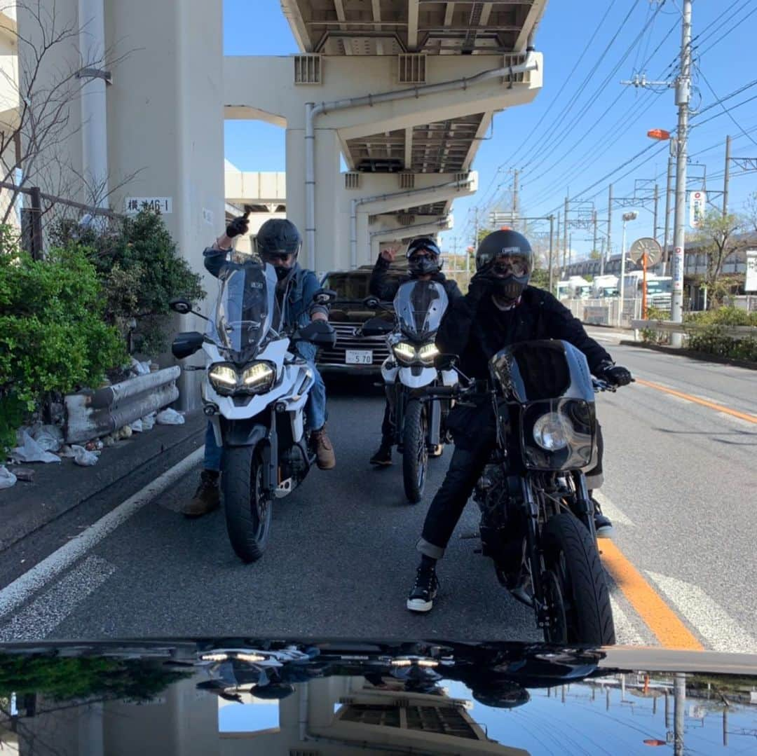 滝沢伸介さんのインスタグラム写真 - (滝沢伸介Instagram)「About a year ago.. @bigbaldhead  @rambodonkeykong  @kunichi_nomura  @rideamc  #tokyo #2019」4月3日 11時49分 - sin_takizawa