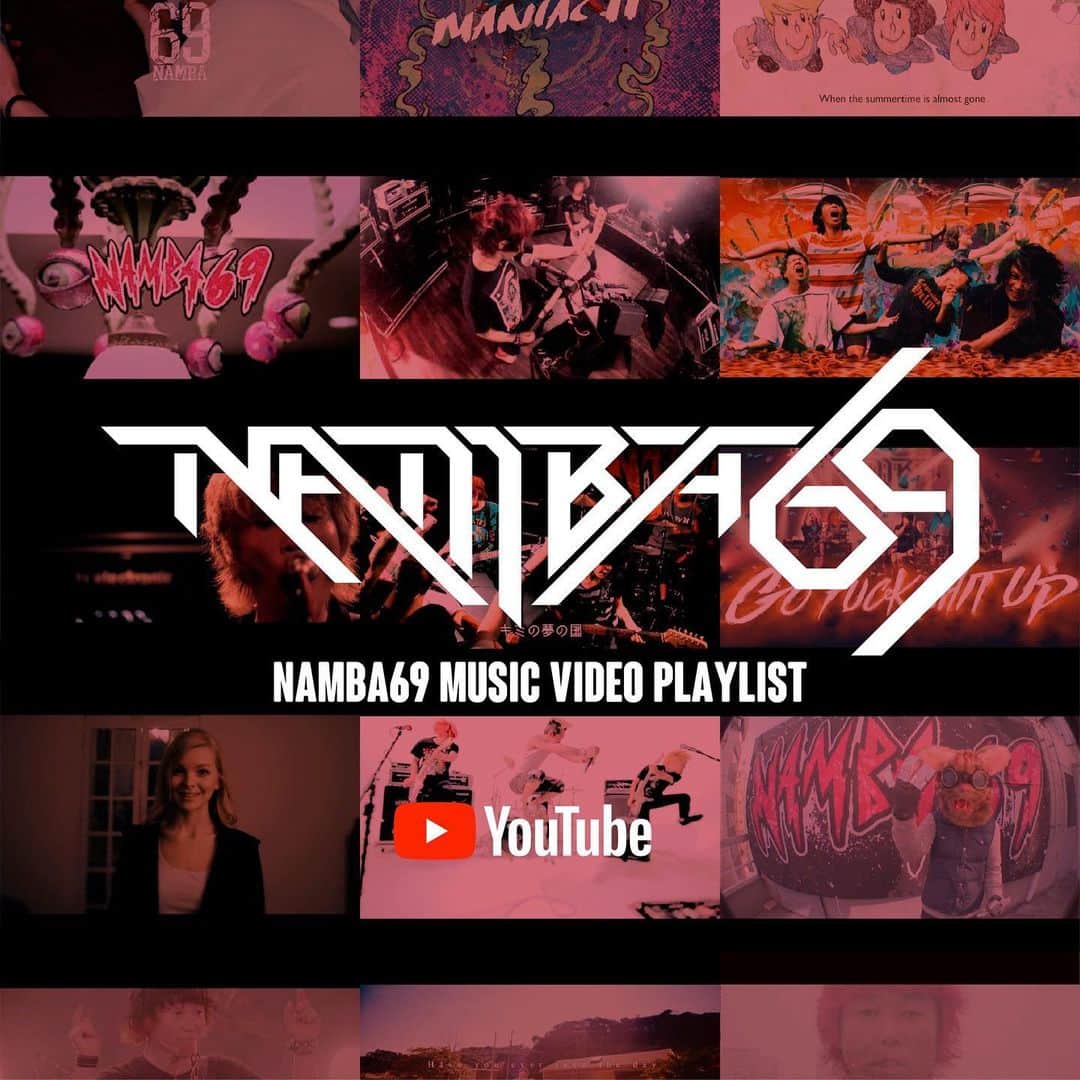 難波章浩さんのインスタグラム写真 - (難波章浩Instagram)「NAMBA69  MUSIC VIDEO PLAYLIST  を作ったよ‼︎♪ #NAMBA69」4月3日 20時08分 - akihironamba