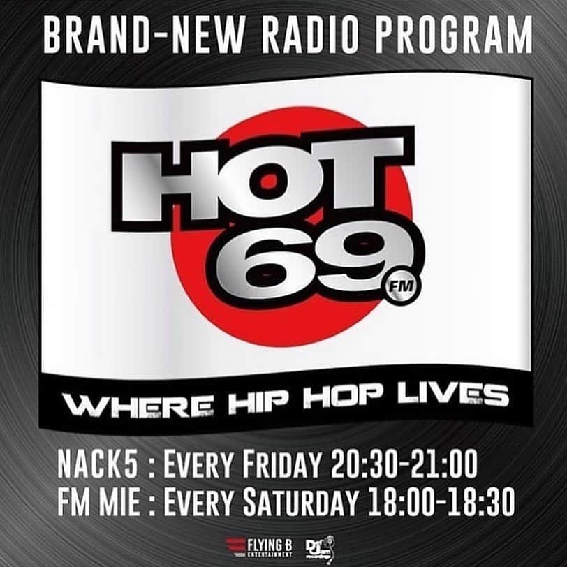 AK-69さんのインスタグラム写真 - (AK-69Instagram)「＜今夜はHOT69🔥＞ 📻冠番組「HOT69」が本日20:30よりNACK5でオンエア！ FM三重では明日の18:00から放送となります！ お聞き逃しなく！！ - 今夜のゲストは二週連続 @sway_ldh さんです🔥  みなさま是非聴いてくださいね！！ ■「HOT69」 NACK5：毎週金曜20:30 - 21:00 FM三重：毎週土曜18:00 - 18:30 ★ラジオアプリradikoでもお聞き頂けます！ - #ak69 #FlyingB #DefJamRecordings #DAWN #japan #hiphop #radio #HOT69 #nack5 #FM三重 #メモリード #memolead」4月3日 20時50分 - ak69_staff