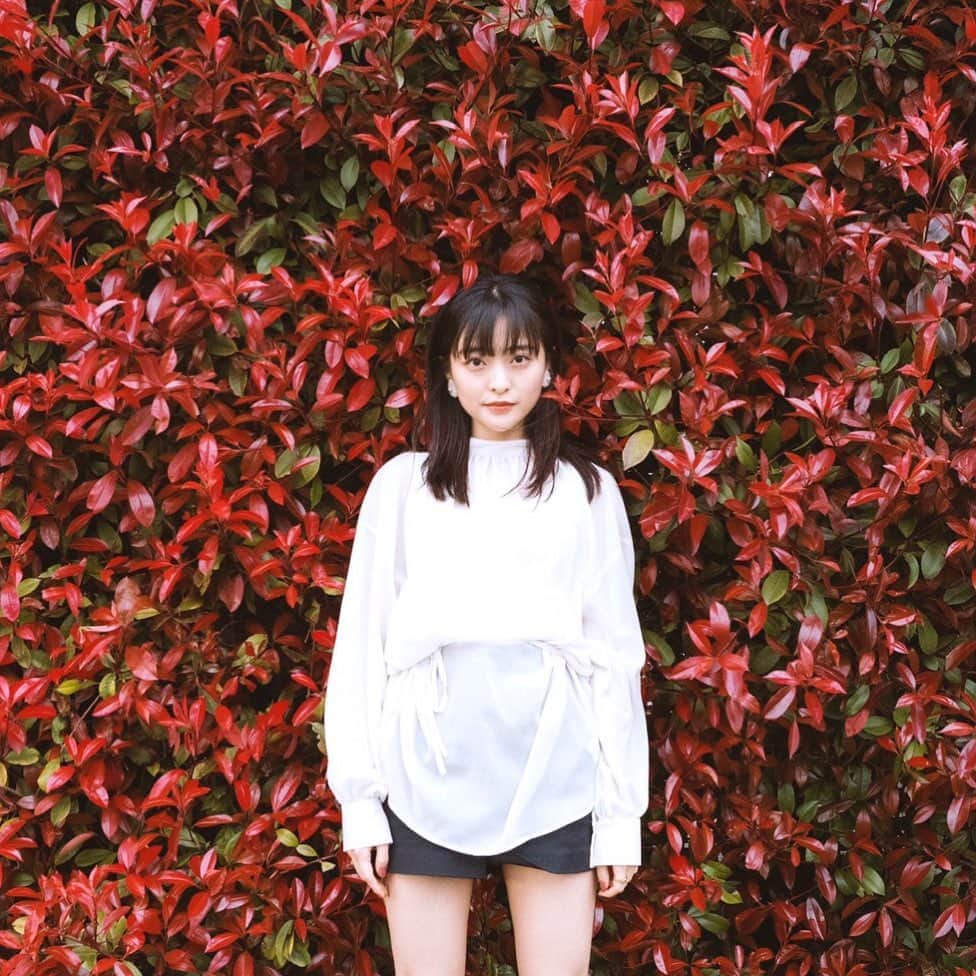 斉藤瑞季のインスタグラム：「#photography #camera #model #撮影 #モデル撮影 #春コーデ #ホワイトコーデ」