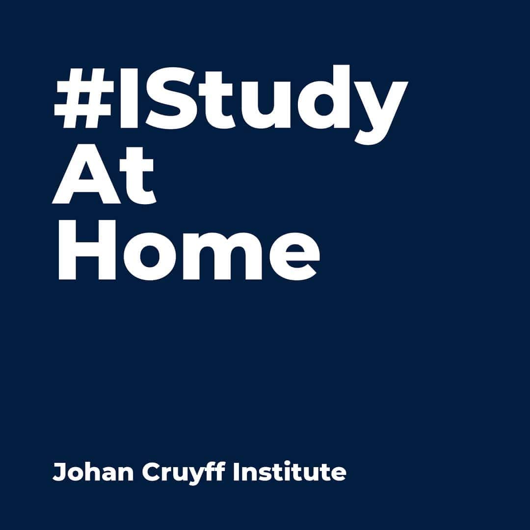ヨハン・クライフのインスタグラム：「The Johan Cruyff Institute wants to inspire you with this free online course on sport sponsorship, which will start on April 1⃣4⃣. As @johancruyff would say; “Try to learn something new every day”. Learn more at: www.johancruyffinstitute.com/mooc/sport-sponsorship.html #IStudyAtHome #EducatingLeaders #CruyffLegacy」