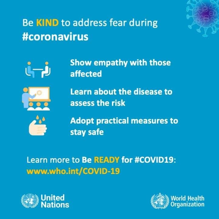 グッチさんのインスタグラム写真 - (グッチInstagram)「Be kind to address fear, stigma and help loved ones during #coronavirus. Gucci supports the World Health Organization @who on fighting #COVID19. Be safe, informed, prepared and smart about the virus. Show empathy and solidarity with those affected. Be ready to fight #COVID19.  We Are All in This Together #GucciCommunity #StaySafe #FlattenTheCurve Join with us and donate now to the United Nations Foundation’s Covid-19 Solidarity Response Fund in support of the World Health Organization through the Donate Sticker on our Stories. @alessandro_michele」4月3日 22時00分 - gucci