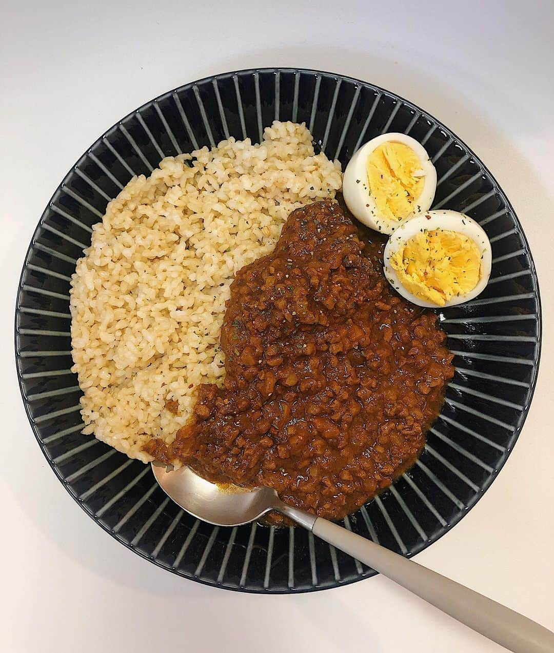 咲和希さんのインスタグラム写真 - (咲和希Instagram)「大豆ミートキーマカレー🏠🍛」4月4日 13時10分 - kazukiy21