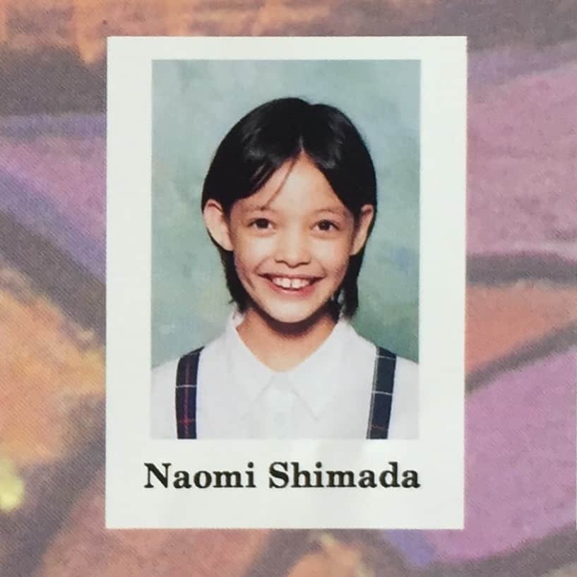 ナオミ・シマダのインスタグラム：「i know it’s been a very rough week for literally everyone everywhere so just thought this was an opportune moment to take one for the team and share this photo of me, before I grew into my ears 😭 ~ #sweetrelief」