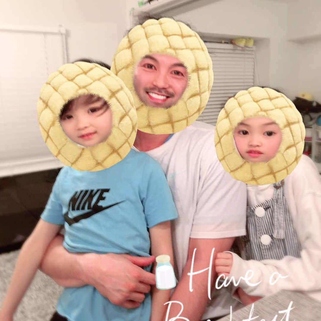 大宮宏正のインスタグラム：「まはくんの誕生日で、HBと思いきやはぶあぶれいくふぁーすと 素敵なバースデーでした😁」