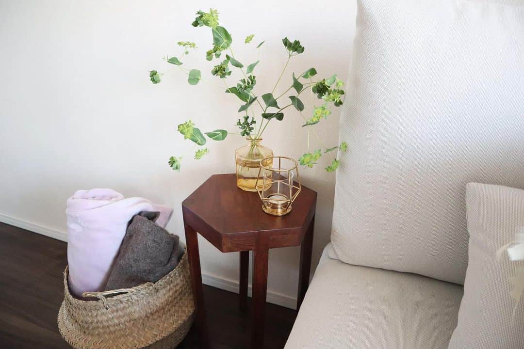 DJ YURiAさんのインスタグラム写真 - (DJ YURiAInstagram)「ちびっこテーブル🌿 ﻿ ﻿ 小さいのが欲しくて #zarahome で🌵 ﻿ ﻿ もう一つ頼んだ大理石のテーブルはあまりにイメージと違ったので返品🤦🏻‍♀️天然石は店舗で見て買った方が良いということを学びました📝﻿ ただ手続きがスムーズで助かりました✨﻿ ﻿ ﻿ ﻿ ﻿ ﻿ ﻿#stayhome #interior  #interiordecor  #zarahome #ikea #謎の葉っぱ #お気に入り #リビング #リビングインテリア  #引きこもり #ネットショッピング #今見たら値下げされてた #定価で買ったのに #そんな日もある」4月4日 15時54分 - djyuria