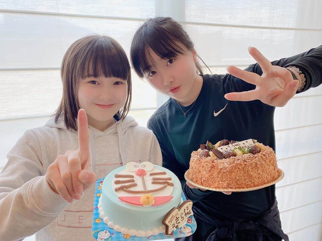 本田望結さんのインスタグラム写真 - (本田望結Instagram)「🎂🎉 ・ ・ 紗来、お誕生日おめでとう✨💗 ・ 紗来のお姉ちゃんになれて幸せ者です。 これからもたくさん思い出作ろうね❤️愛してるよ😘」4月4日 16時44分 - miyu_honda_official