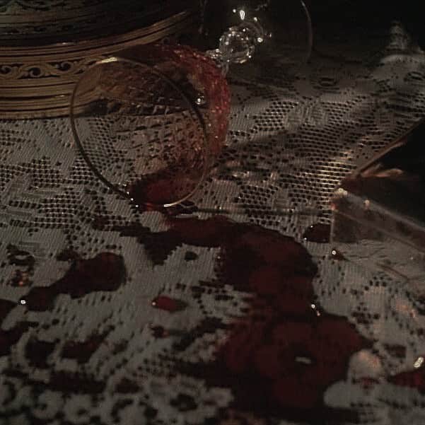 chiiiiiのインスタグラム：「🍷🩸」