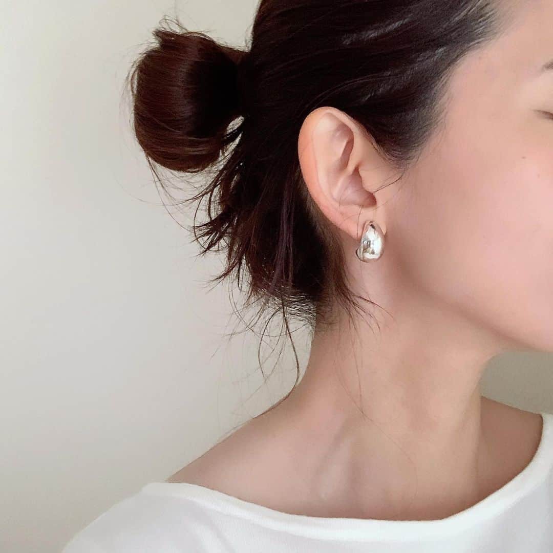 Nagiさんのインスタグラム写真 - (NagiInstagram)「ぷっくり可愛いイヤリング♡ . @mili.hana . . . #earring#accessory#silver#アクセサリー#イヤリング#シルバー」4月4日 17時46分 - nagina001
