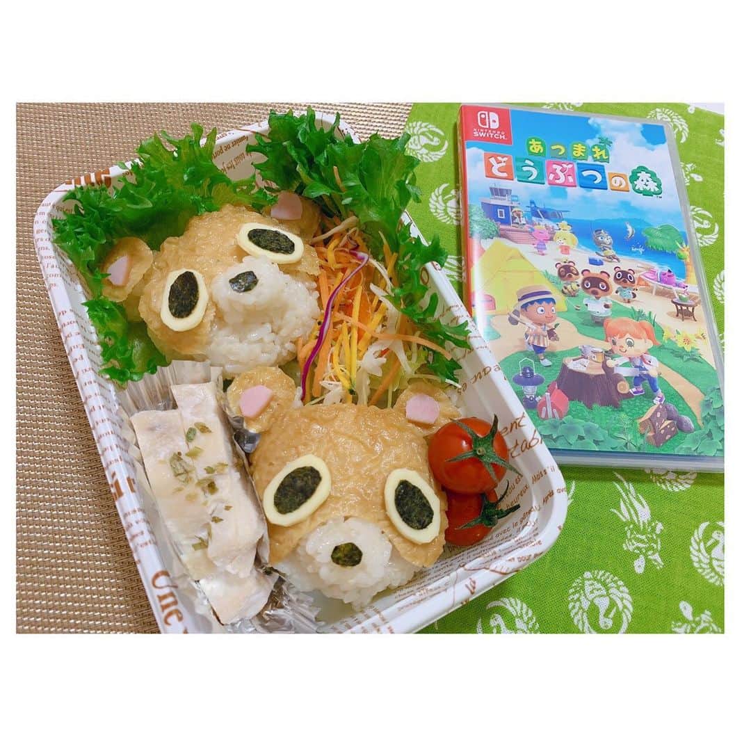 辻野かなみのインスタグラム：「❤︎﻿ ﻿ 🍱#キャラ弁﻿ ﻿ どうぶつの森のキャラクター！﻿ ﻿ ﻿ "まめきち"と"つぶきち"を作ったよ💟﻿ ﻿ ﻿ 「かなみんのYouTuberごっこ」も更新😊﻿ 作ってるところを撮ってみました！笑﻿ IGTVにあるので観てみてね☺︎﻿ ﻿ ﻿ #辻野弁当 ﻿ #どうぶつの森 #どうぶつの森キャラ弁﻿ #あつ森 #まめきちつぶきち﻿ #IGTV﻿ #instagood #instalike #followme」