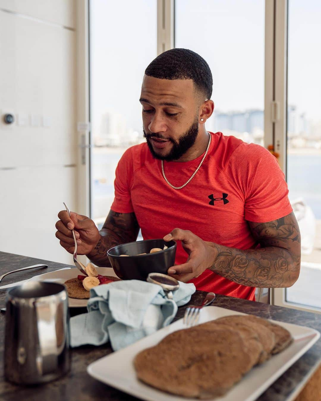 メンフィス・デパイさんのインスタグラム写真 - (メンフィス・デパイInstagram)「What’s your favorite breakfast? #pancakes」4月4日 18時05分 - memphisdepay