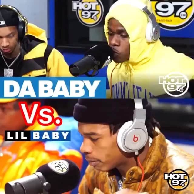 ファンクマスター・フレックスのインスタグラム：「I kinda been wondering who got the better freestyle between #DaBaby & #LilBaby DO YOU HAVE BARS? YOU GOT TALENT? HIT LINK IN BIO! SUBMIT YOUR FREESTYLE/SONG! 5 MCS WILL GET $1000 EACH AND A SPOT ON THE FUNKFLEX FREESTYLE CYPHA! @ SOMEONE WHO GOT TALENT!」