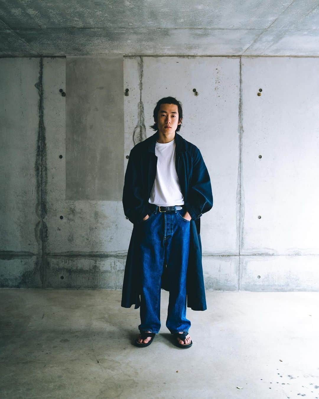 yukiのインスタグラム：「坊主じゃないです、結んでるだけです。」
