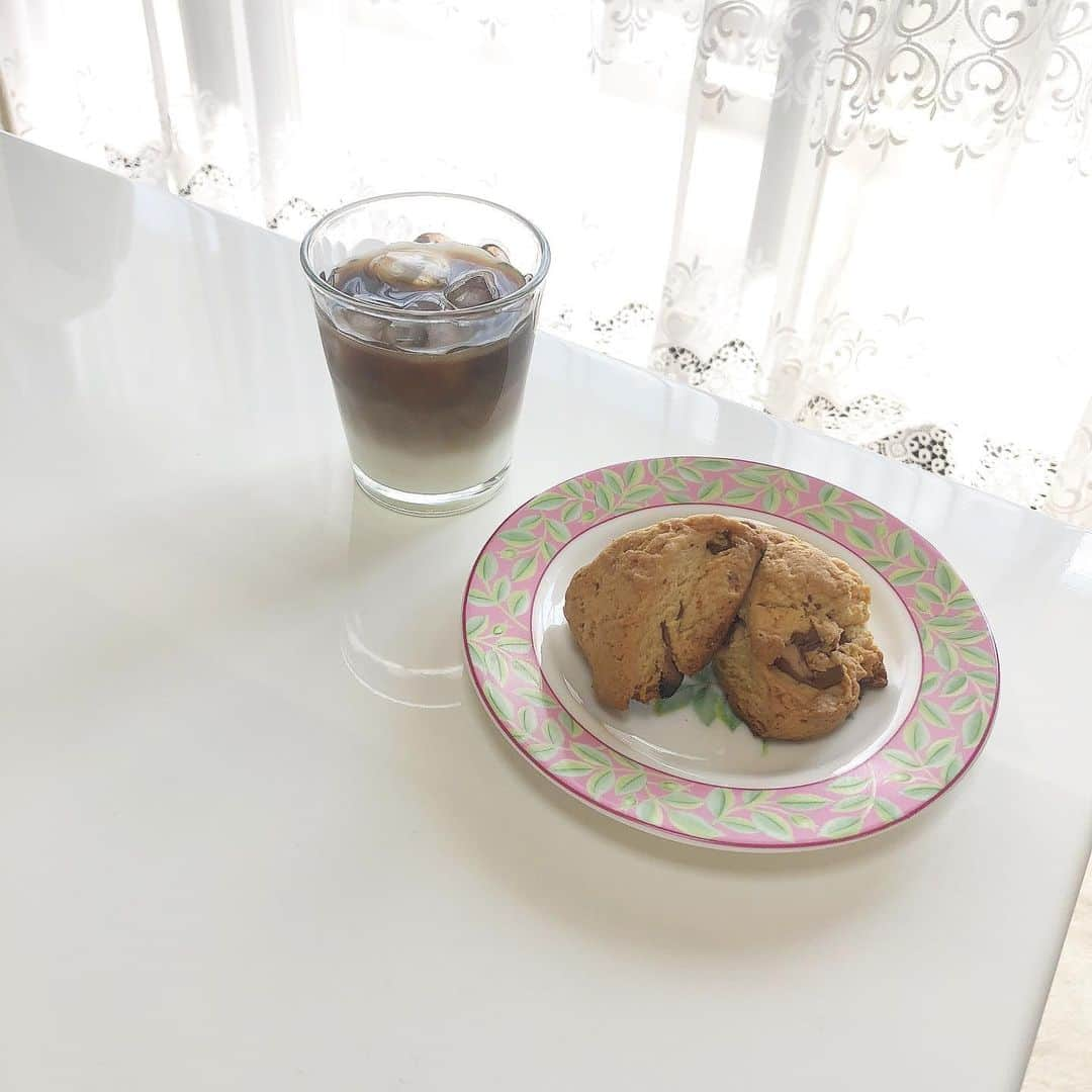 中嶋桃花さんのインスタグラム写真 - (中嶋桃花Instagram)「今日のおうちカフェ🍰☕️ 昨日作った、スコーン❤︎」4月5日 17時54分 - momoka_nakajima