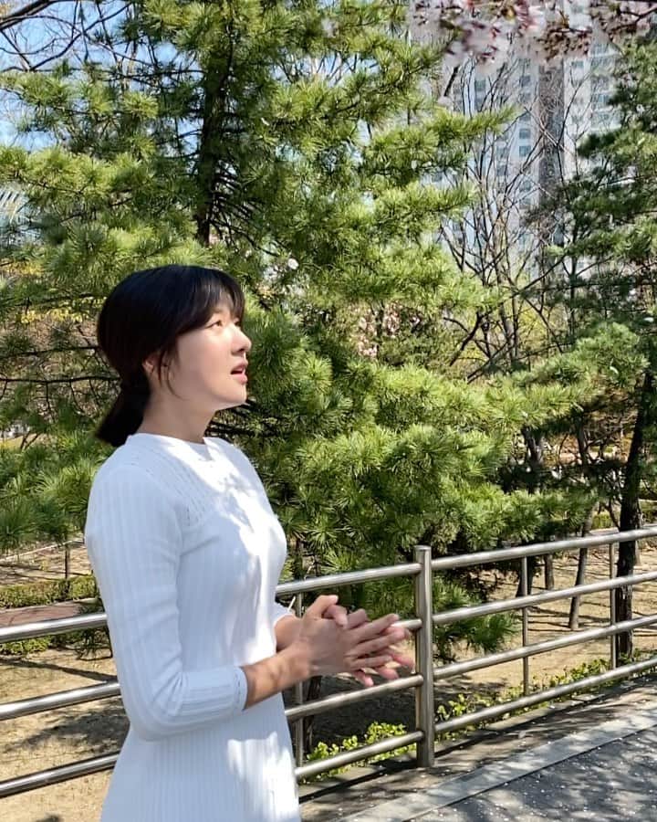 チェ・ユンソのインスタグラム：「감사한 하루🌸」