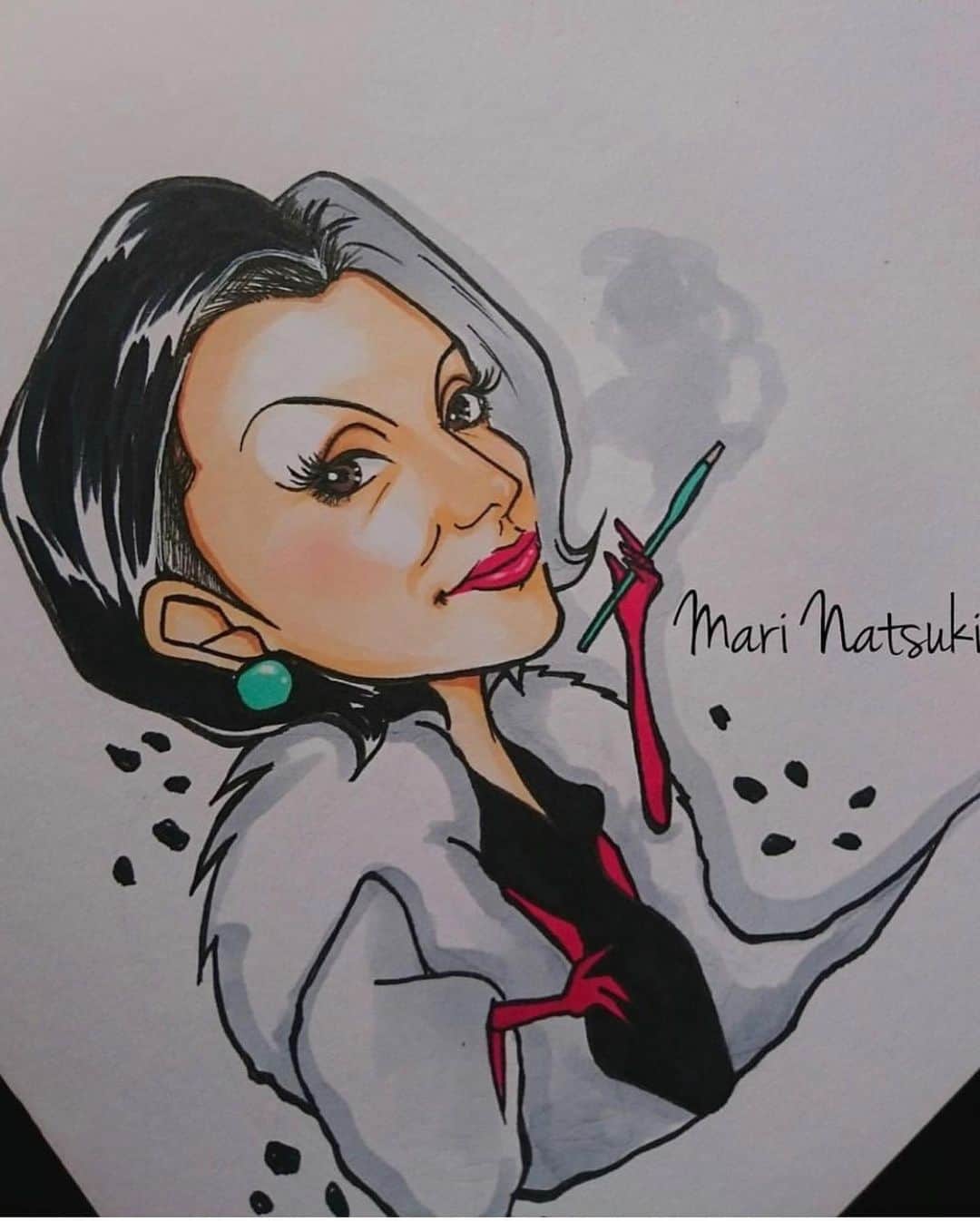 夏木マリさんのインスタグラム写真 - (夏木マリInstagram)「才能ある方々が描いてくれた 姐さんを並べてみました✏️🖍 ありがとう...... #thankyou #sketches #character #drawing #夏木マリ #natsukirock @mari_natsuki」4月5日 13時18分 - mari_natsuki