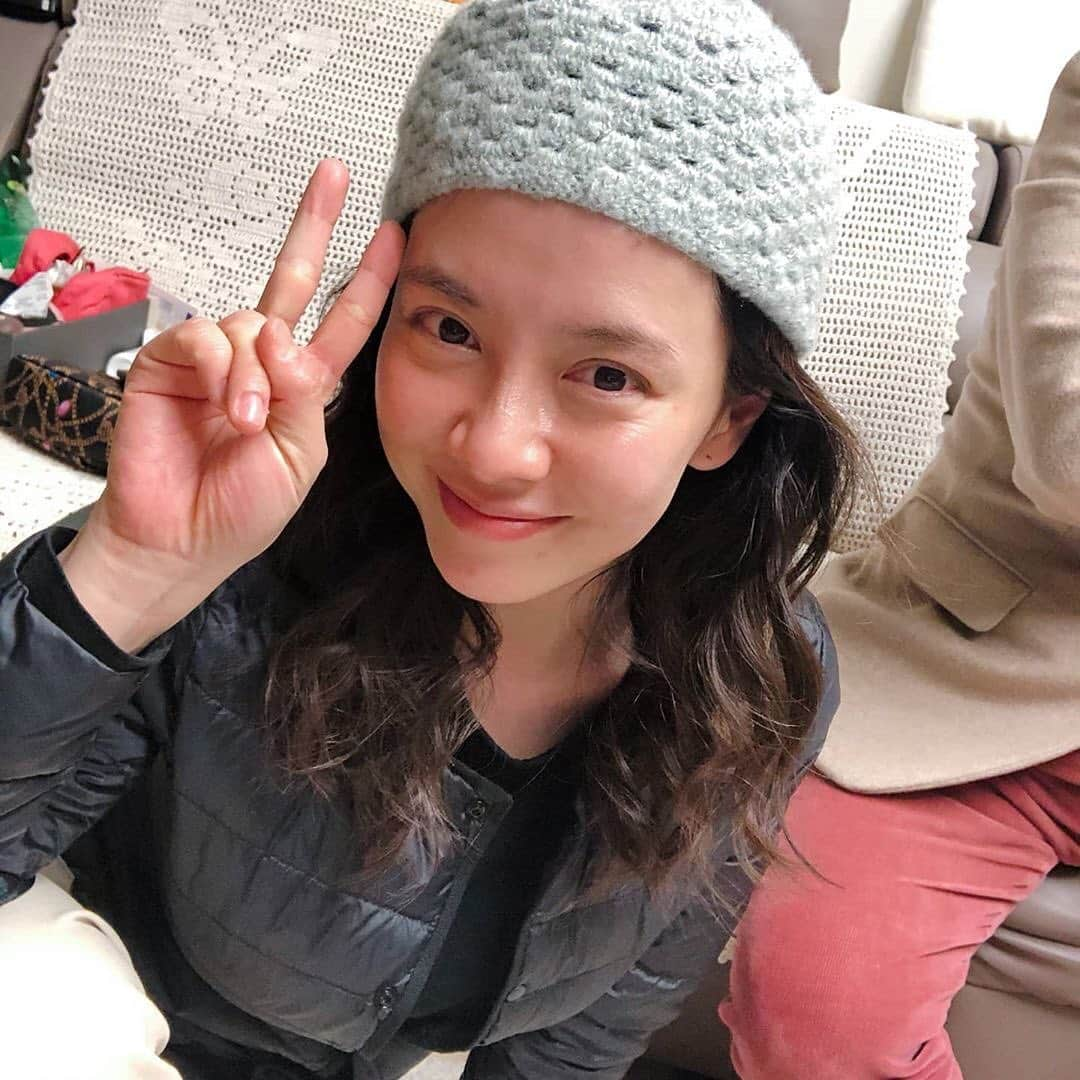 ソン・ジヒョさんのインスタグラム写真 - (ソン・ジヒョInstagram)「Hii💕✌️」4月5日 22時02分 - jihyo_0815