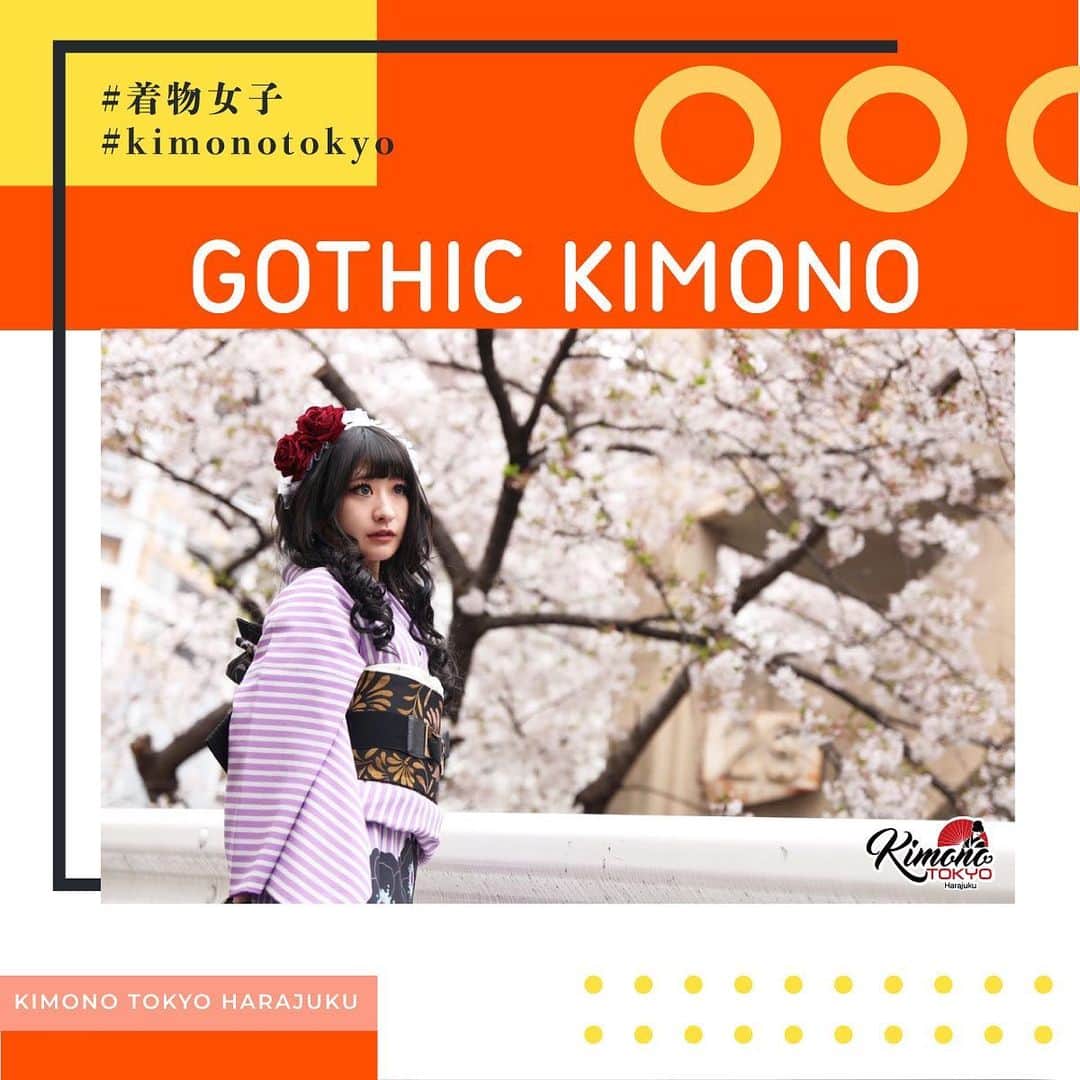 Kimono Tokyoのインスタグラム：「Kimono Tokyoのゴシックkimono planをご利用いただいたお客様から送っていただいたお写真です🥰。﻿ ﻿ カメラマンさんに撮っていただいた写真です💖💖💖桜とのコントラストがとても素敵！うっとりしちゃいます😍﻿ ﻿ 自粛ムードの中、街歩きではなく、個人的な写真を撮ってもらうのもいいですね。﻿ ﻿ ﻿ 🌟🌟Instagram follower special coupon!!🌟🌟﻿ ﻿ Kimono TokyoからInstagram Followerの方にスペシャルクーポンプレゼント！！﻿ Instagramからご予約いただけたお客様には、﻿ Specialヘアセット¥2000♥️﻿ にお使いいただける¥500クーポン差し上げます！（※ヘアープランにのみ有効です。）﻿ ご予約時のコメント欄に「ヘア￥500クーポン」とご記入いただき、お会計時にインスタのフォローページをご提示ください。﻿ ﻿ We offer 500yen hair coupon to our Instagram followers.﻿ You can use this coupon for the special hair set plan. ﻿ When you reserve for Kimono Tokyo, please comment ”Hair set 500yen coupon”, and please show your Instagram follow page when you pay at the shop.﻿ This is only available for only the hair set plan.﻿ ﻿ ﻿ 詳しくはプロフィールをご覧ください👘🗼﻿ @kimonotokyo﻿ ﻿ ﻿ 可愛いヘアスタイルで着物を楽しんでくださいね！！﻿ ﻿ 着物が着たくなったらぜひKimomo Tokyoで🥰👍﻿ ﻿ ﻿ 安くてかわいい💓着物のレンタルショップ👘 ﻿ 原宿竹下口徒歩30秒👣﻿ ﻿ If you have any questions, please contact  us via Instagram.﻿ ﻿ ﻿ ご予約お問い合わせはプロフィールのURLから👘🗼﻿ Follow me 👇 👇👇﻿ @kimonotokyo﻿ ﻿ お気軽にお問い合わせください📱﻿ 📞03-6804-1762 ﻿ www.kimonotokyo.jp﻿ ﻿ ﻿ ﻿ #着物女子﻿ #訪問着﻿ #訪問着レンタル﻿ #訪問着着付け﻿ #着物で結婚式﻿ #訪問着ヘア﻿ #着物ヘアセット﻿ #入学式ママコーデ﻿ #入園式コーデ﻿ #入学式着物﻿ #ママ着物﻿ #kimonorental﻿ #kimonotokyo﻿ #卒業式袴﻿ #明治神宮」