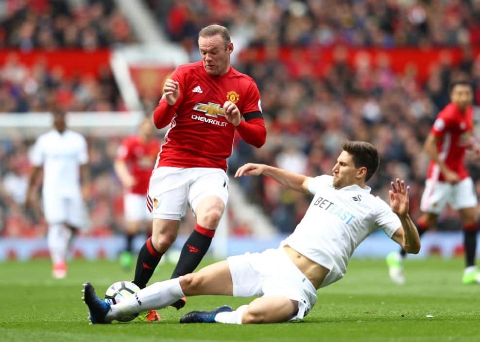 フェデリコ・フェルナンデスのインスタグラム：「Premier League with the Swans 🏴󠁧󠁢󠁷󠁬󠁳󠁿」