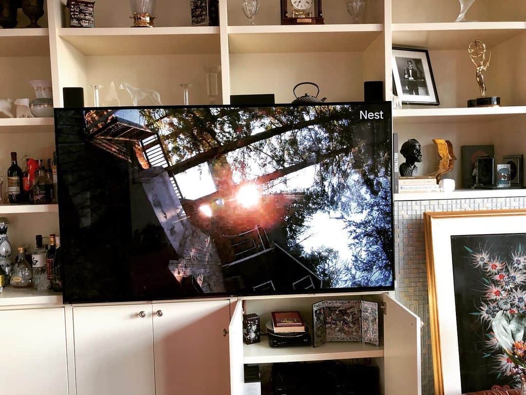 ブライアン・オーサーのインスタグラム：「Enjoying the sunset of Muskoka from my living room in Toronto.  #stayinghome #staysafeeveryone」