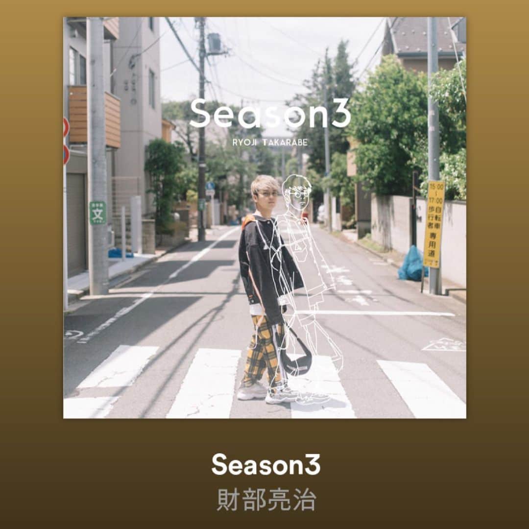 財部亮治のインスタグラム：「ストリーミング始めました！Spotify、iTunes、LINE musicなどなど、皆さんのよく使うアプリで検索してみてください！」