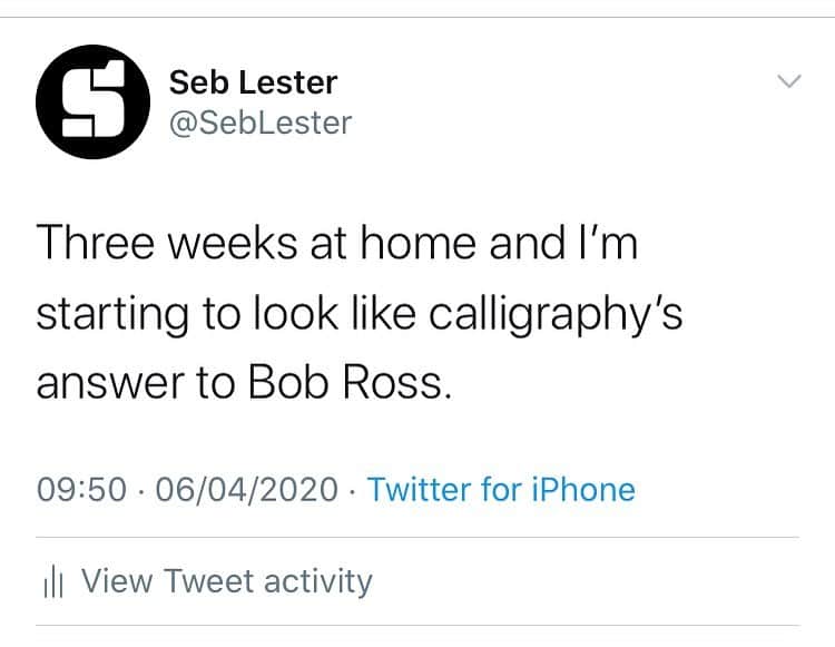 Seb Lesterのインスタグラム：「I have a serious big hair situation going on over here.」