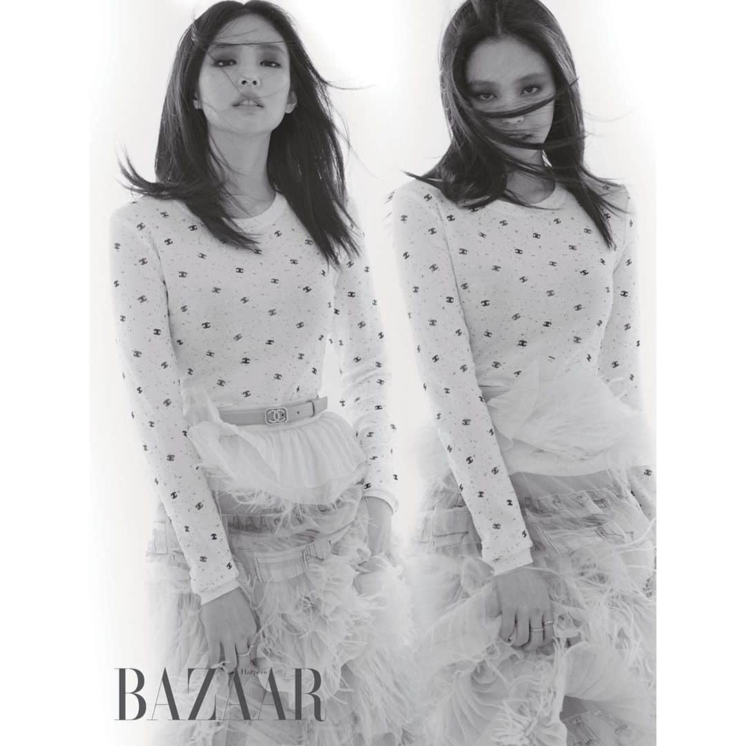 ジェニーさんのインスタグラム写真 - (ジェニーInstagram)「@harpersbazaarkorea X @chanelofficial」4月6日 19時28分 - jennierubyjane