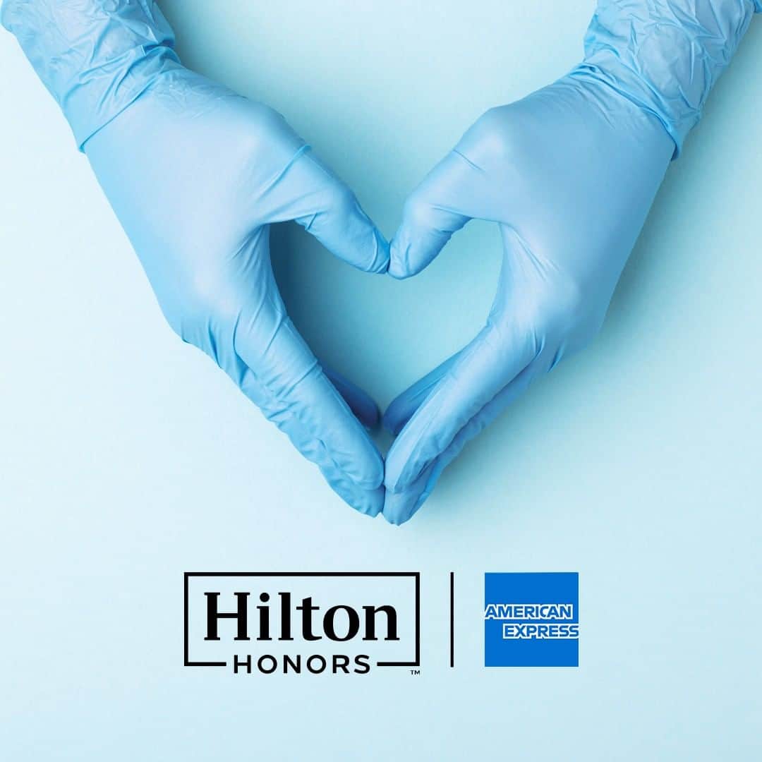 Conrad Hotelsのインスタグラム：「One million ‘thank-yous’ to the frontline medical professionals who are working to keep us safe: we’ve partnered with @AmericanExpress to donate up to one million hotel room nights so that these healthcare heroes have a comfortable place to stay between shifts and a way to protect their families from potential exposure to COVID-19. More info in bio. #HotelsForHeroes (via @hilton)」