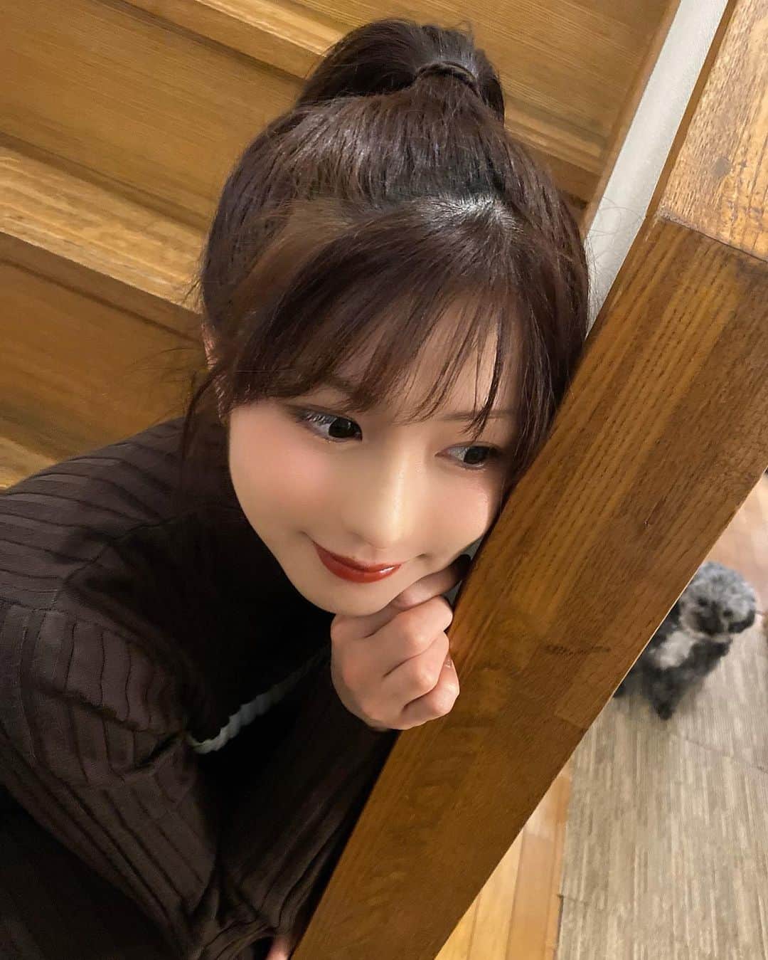 谷川愛梨のインスタグラム：「🐶💛」