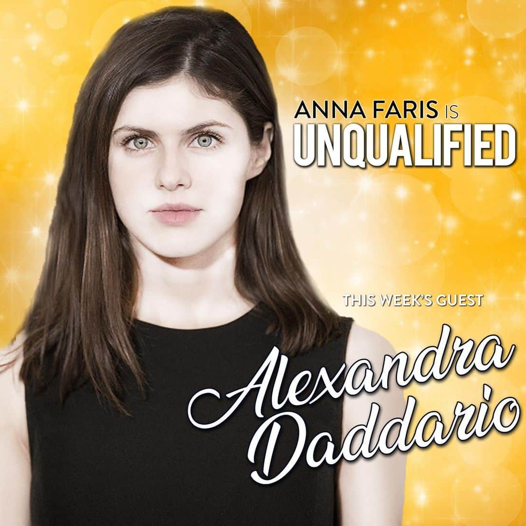 アンナ・ファリスさんのインスタグラム写真 - (アンナ・ファリスInstagram)「Guess what! @alexandradaddario told me I could play her weird aunt when she lands the role of Joe Exotic. @unqualified」4月7日 0時01分 - annafaris