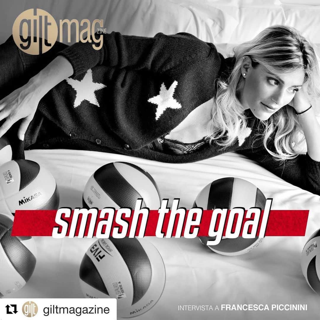 フランチェスカ・ピッチニーニのインスタグラム：「#Repost @giltmagazine with @get_repost ・・・ Con il termine “sport” generalmente si indicano l’insieme delle attività motorie che impiegano lo sforzo e le capacità psicofisiche di un’atleta che svolge una disciplina con finalità amatoriali oppure professionali. Tema di questo numero di Aprile è proprio un elogio al benessere fisico che mai come ora, nella situazione di quarantena forzata  in cui attualmente ci troviamo, rappresenta un modo salutare per svagarsi  e rinvigorire anima e corpo.  Volto di copertina e protagonista di questa uscita è #FrancescaPiccinini, ex pallavolista della Nazionale Italiana e attualmente schiacciatrice nella squadra di Busto Arsizio, la UYBA.  Quindi sediamoci, rilassiamoci e abbandoniamoci alla lettura di questo nuovo numero per scacciare la noia e per distaccare l'attenzione dalla tragica situazione ancora presente al di fuori delle nostre porte di casa.  Morale alto, “smash the goal” e buona lettura😉 (link in bio per l’intervista) @francescapiccinini12 #pallavolo ☺️#volleyball #giltmagazine #issue101 #fashion #luxury #lifestyle」