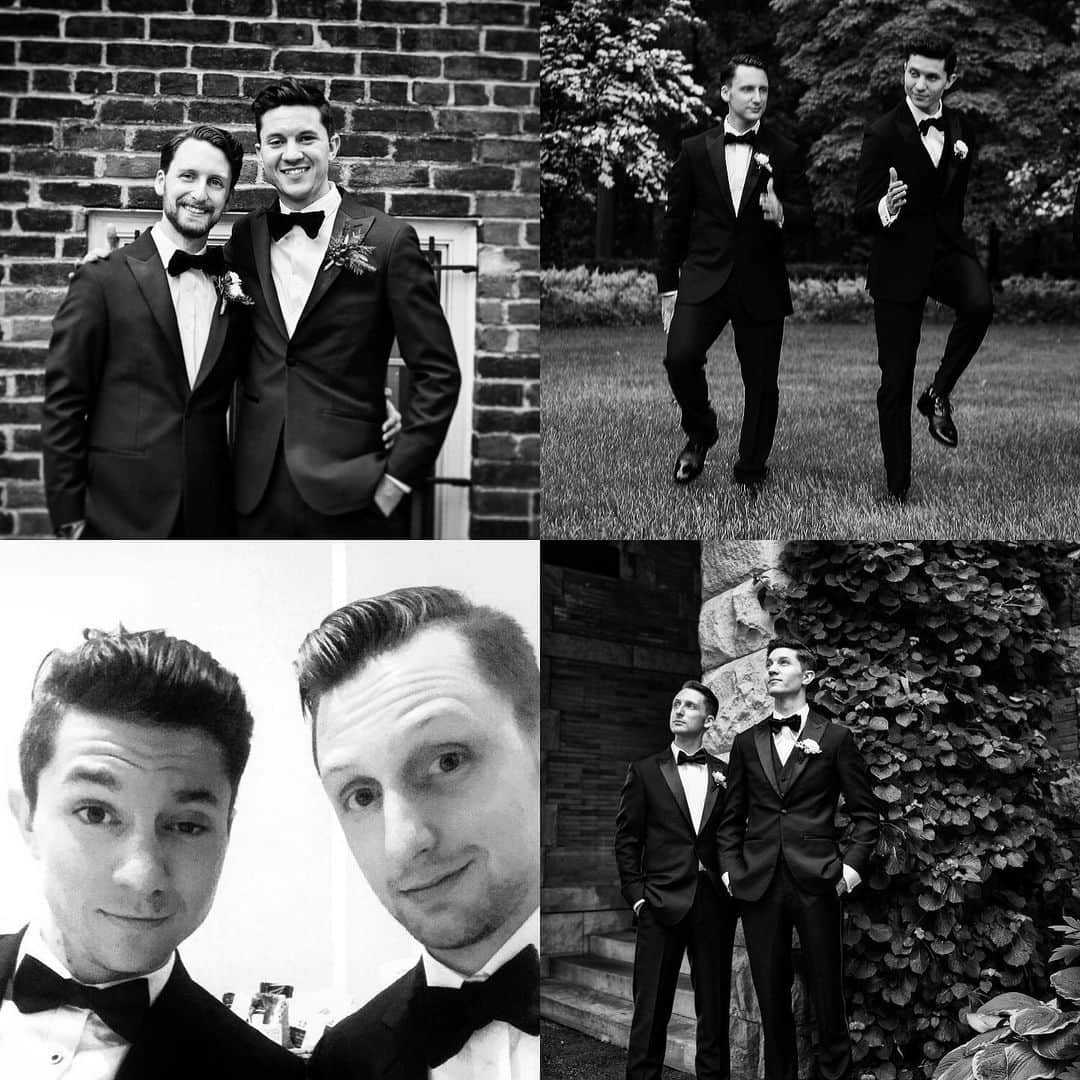 コリン・マクマヌスのインスタグラム：「Dressin’ up for 31. Happy birthday @kkherring! 🎩🥃」