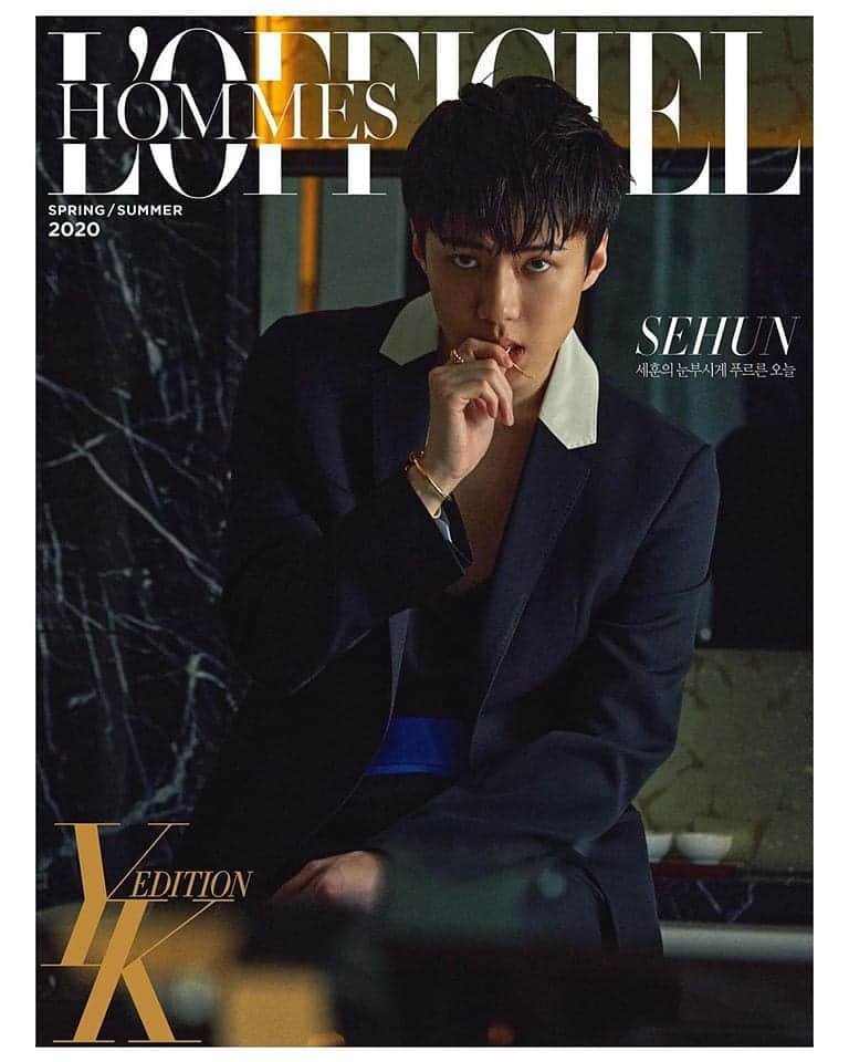 Just a girlさんのインスタグラム写真 - (Just a girlInstagram)「SeHun @oohsehun For L’OFFICIEL YK Edition Korea April Issue 2020 💚 . . . . . #exo#吴世勋#sehun#세훈오세훈 #OhSeHun #koreanboy#맞팔 #셀스타그램 #셀카 #얼스타그램 #데일리 #선팔 #인스타그램  #f4f  #like4like #ootd  #おしゃれ #オシャレ #いいね返し #フォロー #韓国人 #韓国 #セルカ #自撮り #ファッション #フォロー #koreanmodel #magazine #🇰🇷 #kpop」4月7日 8時47分 - cecithegirl