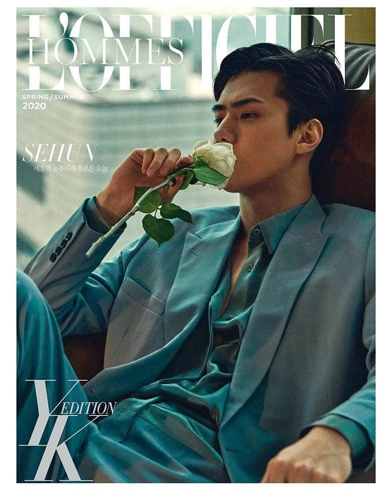 Just a girlさんのインスタグラム写真 - (Just a girlInstagram)「SeHun @oohsehun For L’OFFICIEL YK Edition Korea April Issue 2020 💚 . . . . . #exo#吴世勋#sehun#세훈오세훈 #OhSeHun #koreanboy#맞팔 #셀스타그램 #셀카 #얼스타그램 #데일리 #선팔 #인스타그램  #f4f  #like4like #ootd  #おしゃれ #オシャレ #いいね返し #フォロー #韓国人 #韓国 #セルカ #自撮り #ファッション #フォロー #koreanmodel #magazine #🇰🇷 #kpop」4月7日 8時51分 - cecithegirl