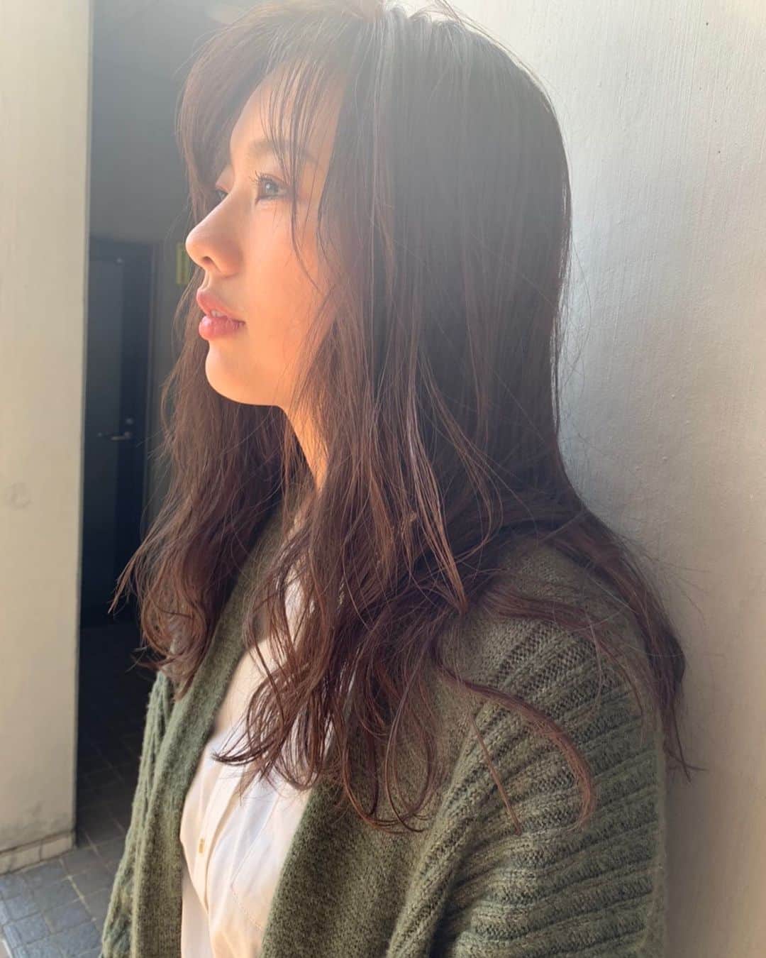 松本さゆきのインスタグラム：「美容院に行きました いつもお任せスタイル✂︎」