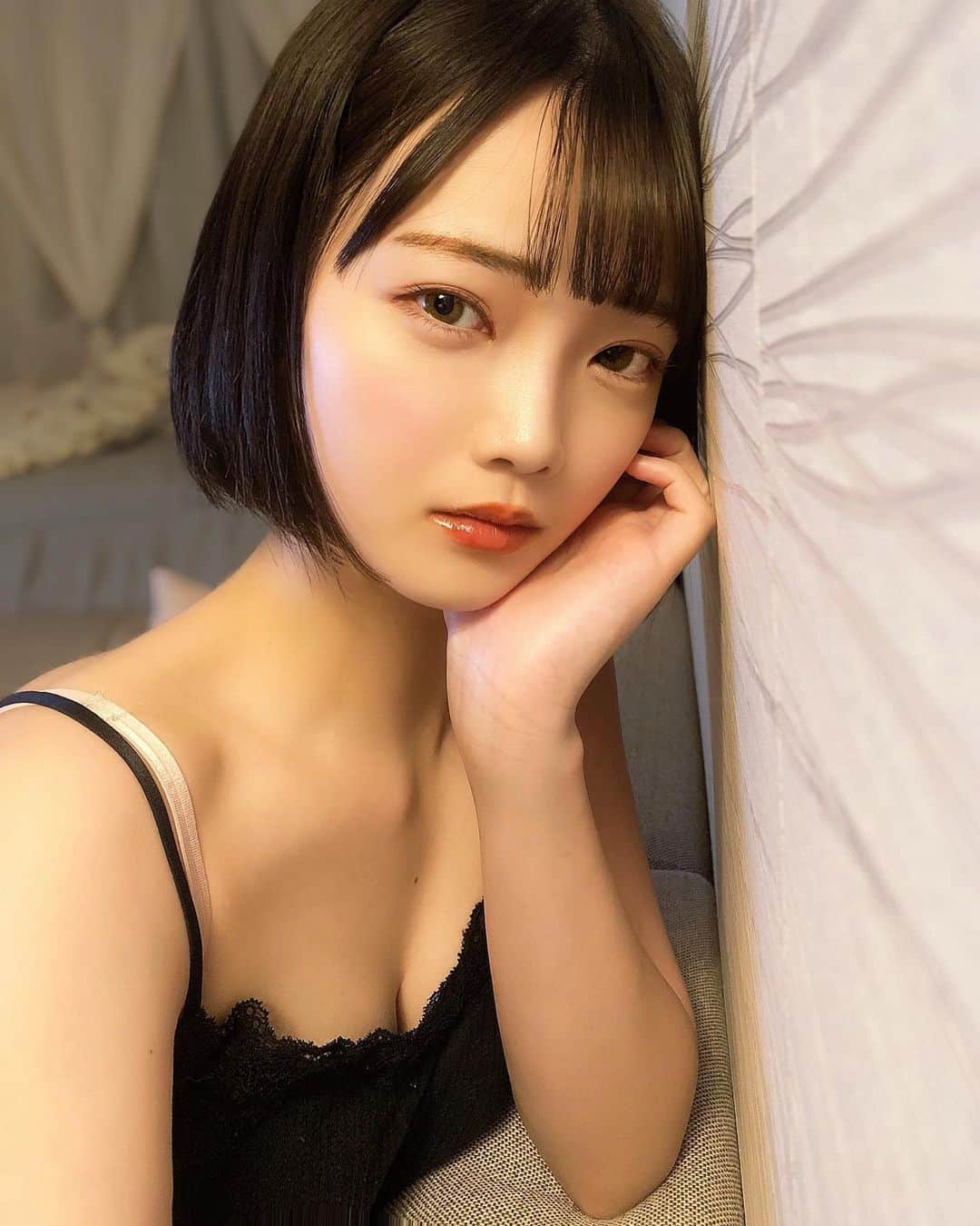 新谷姫加さんのインスタグラム写真 - (新谷姫加Instagram)「おやすみ。」4月8日 1時56分 - hime._.gram