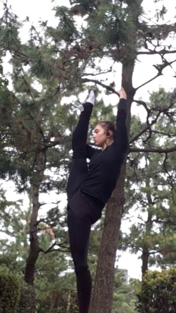 ベネット・マヤのインスタグラム：「It’s as important as ever to keep fit during this period in time. I decided to get some fresh air and do some light training.」