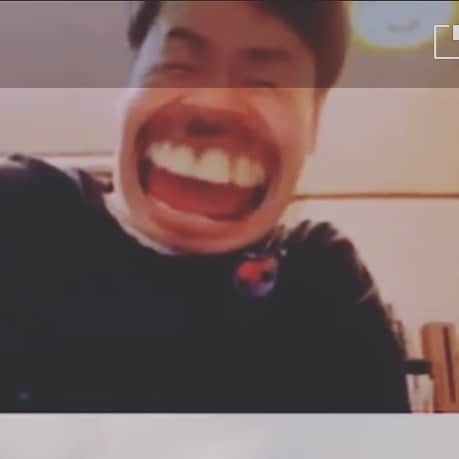 こーいちのインスタグラム：「昨日LINEのビデオ通話で話した人達。  ロットンひろし ダストジョージ マイメンサンブ  みんなでゲラゲラ笑いながら朝の6時頃まで喋って超元気出ました。  やっぱ顔見るのって安心するのね。」