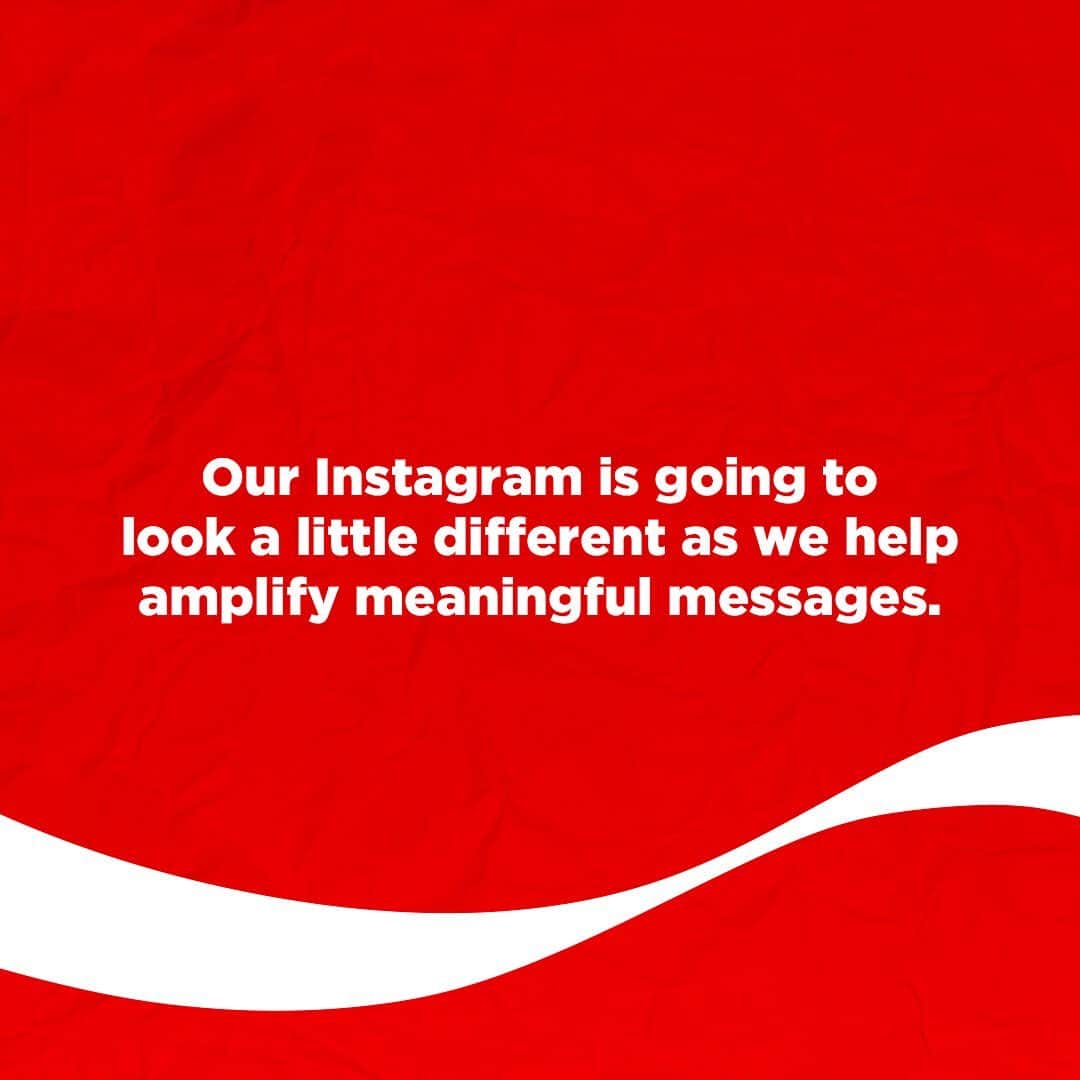 Coca-Colaのインスタグラム：「Stay tuned to our highlighted stories to see important messages from our trusted partners. ❤️」