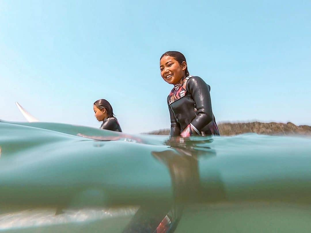 金子藍さんのインスタグラム写真 - (金子藍Instagram)「🥰😍🥰 . #kidssurfcamp #サーフィン #キッズサーファー #ガールズサーファー #伊良湖 #豊橋 #田原 #gopro #goprojp #haneypresets」4月7日 23時15分 - aikaneko_surf