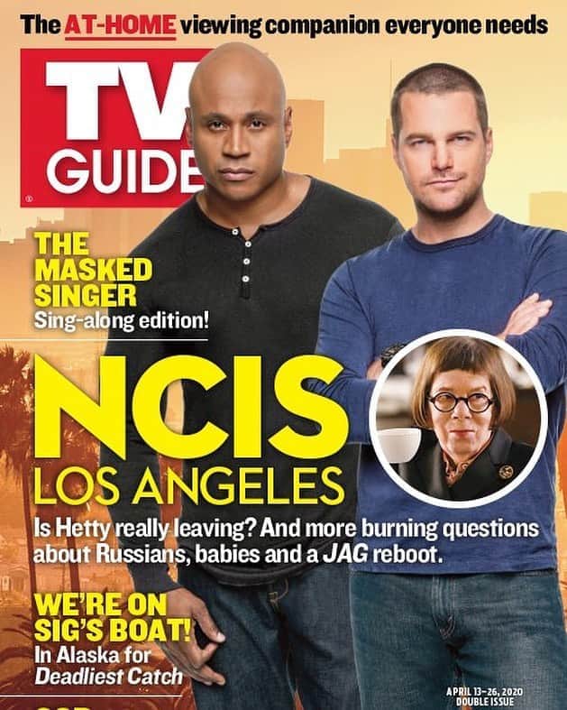 NCIS:LA 〜極秘潜入捜査班のインスタグラム：「#NCISLA is on the cover of @tvguidemagazine and they’re answering some burning questions 🔥」