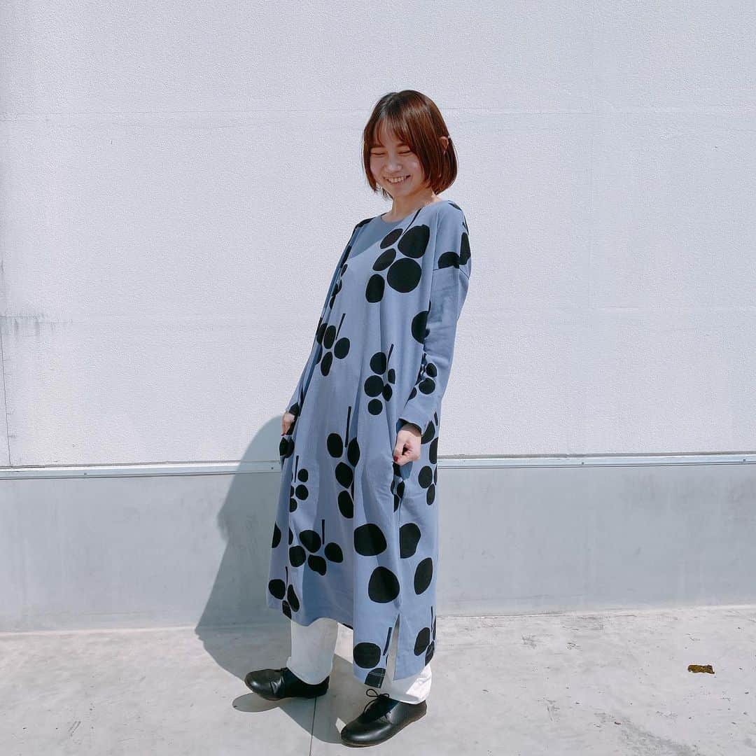 Heart Market ハートマーケット さんのインスタグラム写真 Heart Market ハートマーケット Instagram おすすめ商品 Gl B2 グレープドットワンピース Size Free Price 2990 Tax Color 4color Model 153cm 1枚でもゆったりしたパンツで