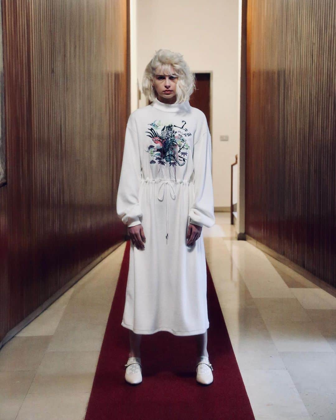 アツシナカシマのインスタグラム：「#atsushinakashima #アツシナカシマ #mfw #ootd #outfit ＃mode」
