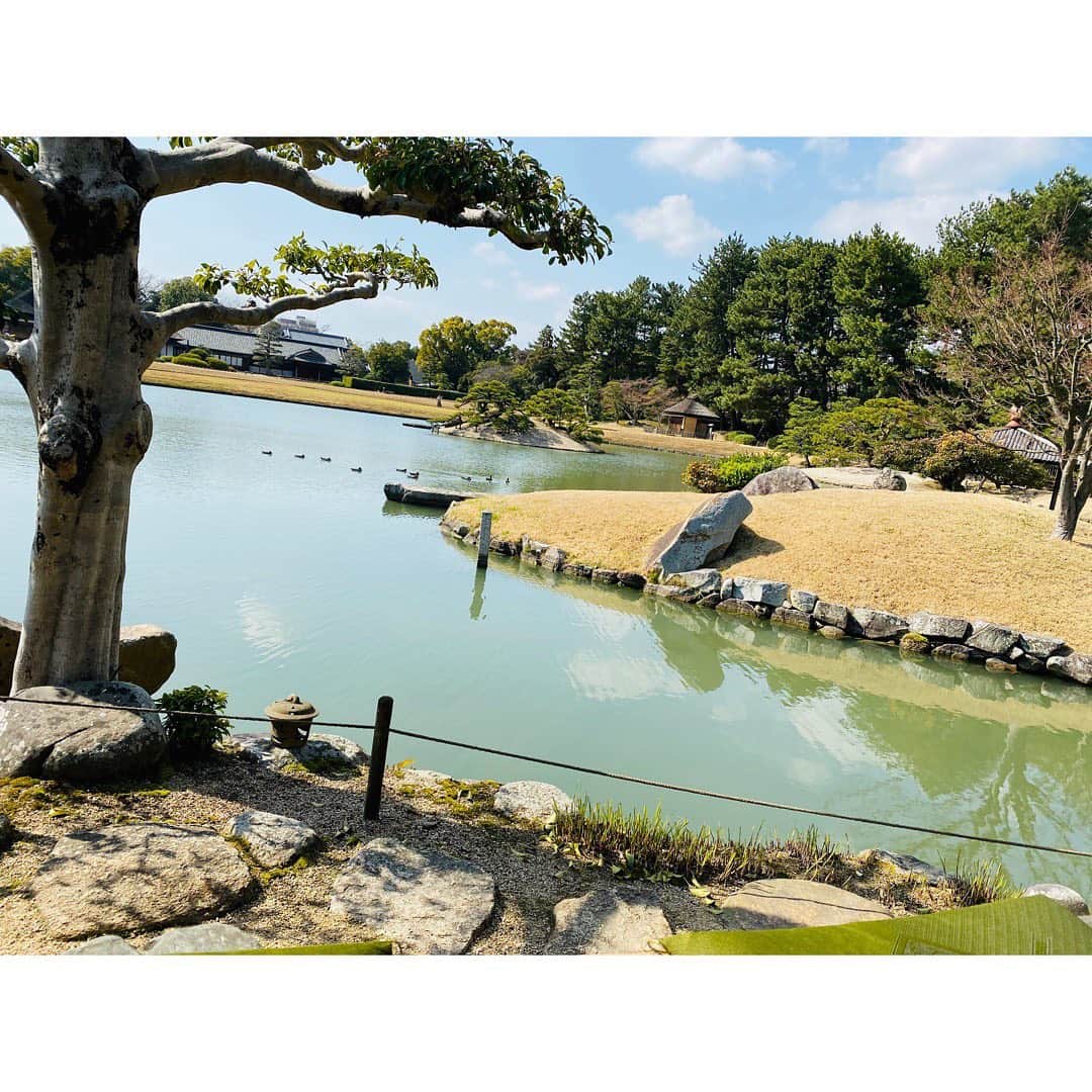 永田崇人さんのインスタグラム写真 - (永田崇人Instagram)「そういえば、後楽園綺麗だったな。 岡山。備前焼でお茶をいただきました」4月8日 17時04分 - takato0827