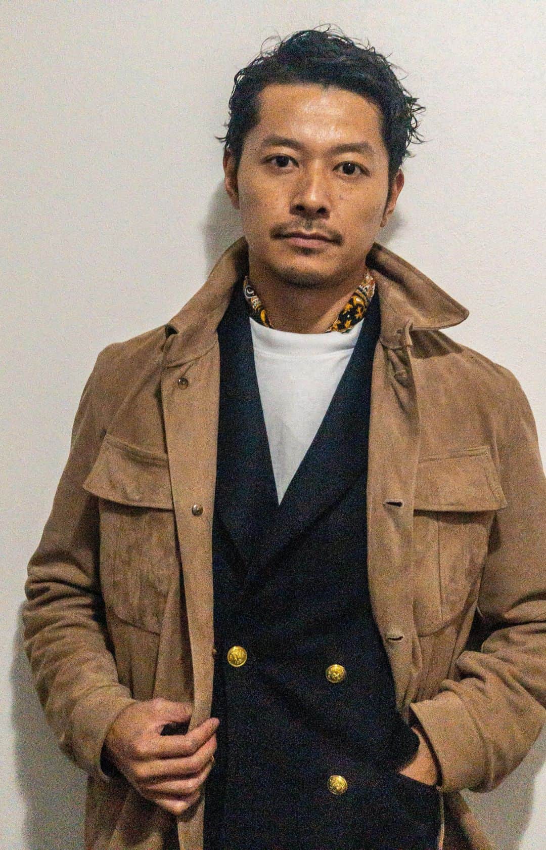 高田朋佳のインスタグラム：「Talking about Emmeti x COLONY CLOTHING special collaboration jacket...」