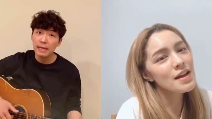 のインスタグラム：「🎶🎼💖🌍🤝 みんな、リクエストたくさんありがとう！ 星野源さんの"うちで踊ろう"を私もやってみました。 こんな時に、人の心を救ってくれるのは音楽。 私は、嬉しい時、悲しい時 どんな時も、音楽がそばに居た。 たくさん考えて悩んで…という時間ももしかしから試練として必要かもしれないけど、 お家で過ごす楽しい時間も同じくらい大切。 音楽の力で少しでもみんながポジティブな気持ちを持ち合わせて頑張れるようにと私も思うので、そんな素敵な人達のパワーに私も自分の思いを乗せました。 ハモリの練習したいという人が普段のメッセージでも多いので、わかりやすくしてみました。 聴いてみてください！ @iamgenhoshino さん ありがとうございます！！ みんな、おうちで歌おう、踊ろう♡ #love #life #happy #sing #dance #うちで踊ろう #stayhome #staysafe #星野源 @cc_oreskaband 編集手伝ってくれてありがとう…」