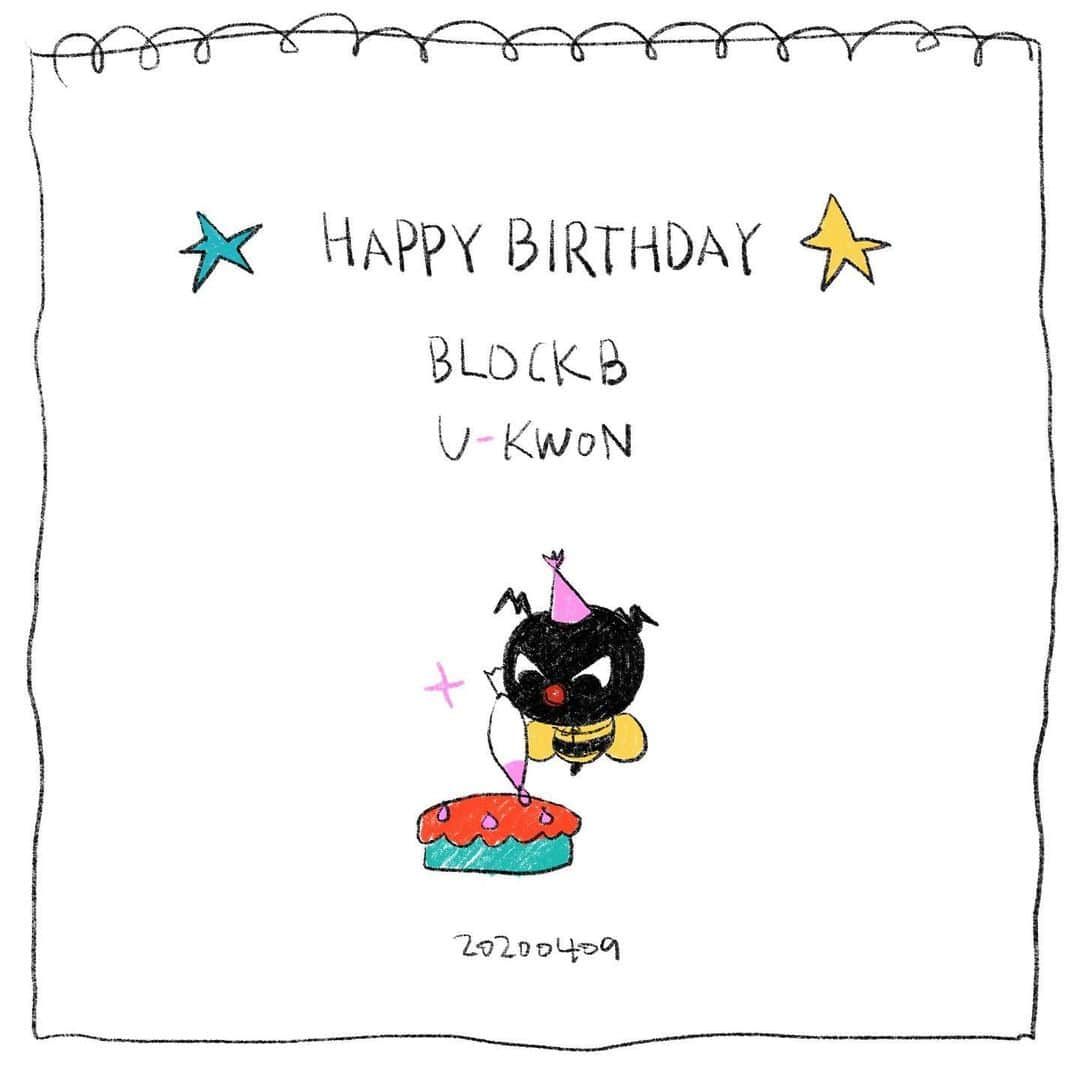 Block Bのインスタグラム：「🎂ユグ兄ちゃんの誕生日おめでとうだBee〜🐝✨ｽｺﾞｸｱｲﾀｲﾝﾀﾞﾋﾞｯ💕﻿ #happyukwonday  #BLOCKB #블락비　﻿ #UKWON #유권 #ユグ @uk_0530」